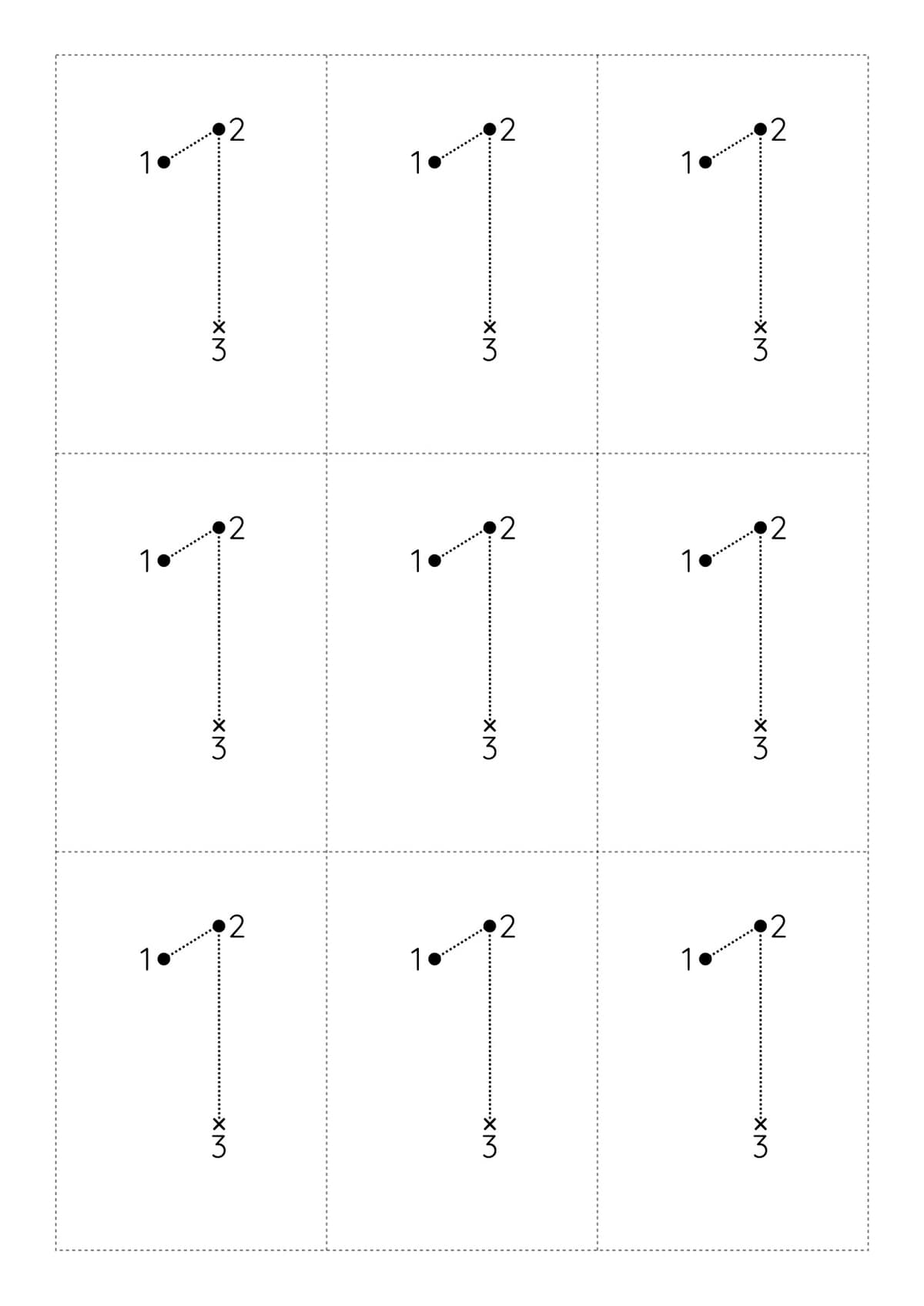 Numbers worksheet PDF preview page 3