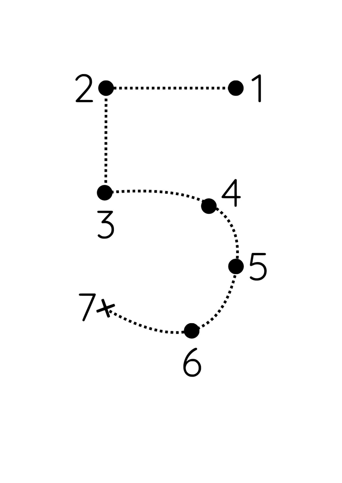 Numbers worksheet PDF preview page  