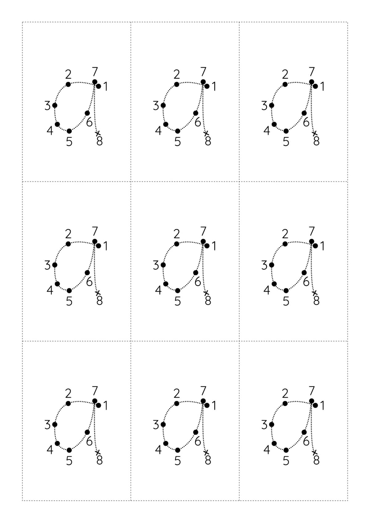Alphabet worksheet PDF preview page 7